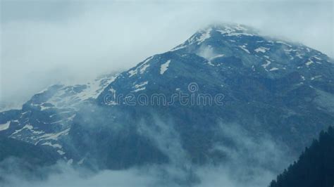 Snow Covered Mountain in Kashmir Stock Image - Image of indian, scene ...