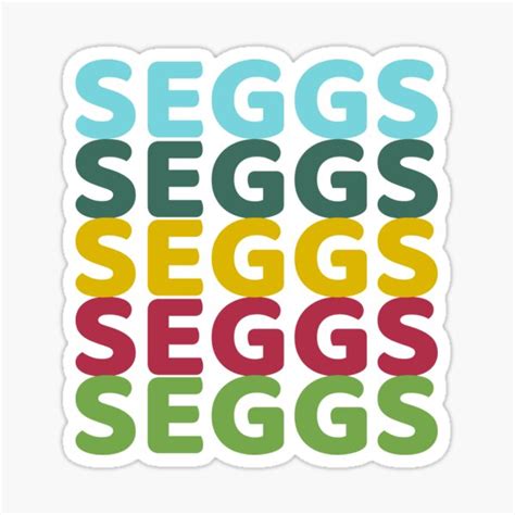 "seggs funny meme, Seggs Seggys Segg Time " Sticker for Sale by ...