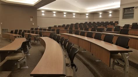 Lecture Hall Table Installation at University of Michigan in Ann Arbor, MI