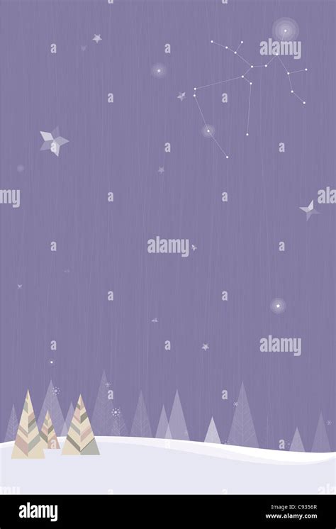 Stars in winter Stock Photo - Alamy