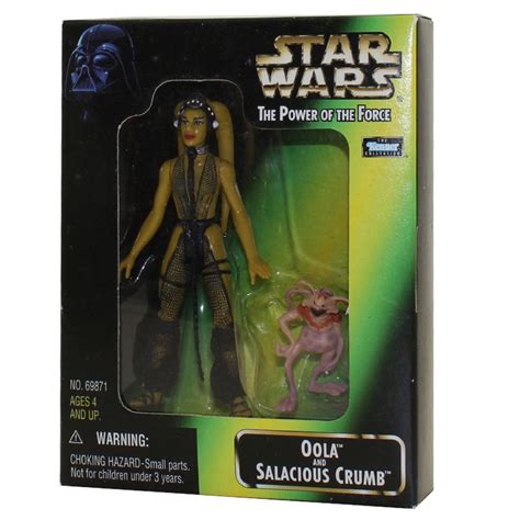 Star Wars - Power of the Force (POTF) - Action Figure - Oola and Salacious Crumb (Mail-in ...