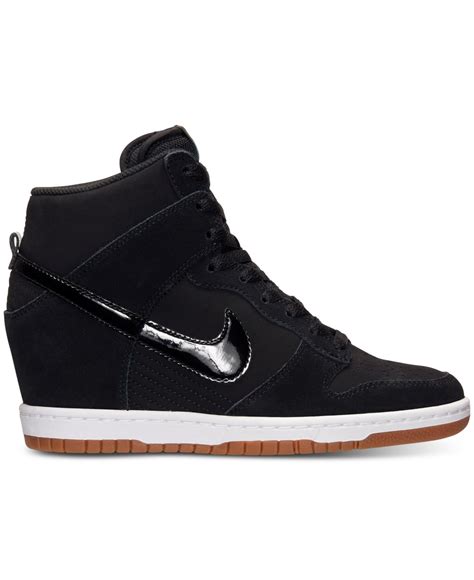 Lyst - Nike Women's Dunk Sky Hi Essential Casual Sneakers From Finish ...