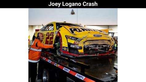 Joey Logano Crash: Is Joey Logano Ill?