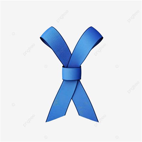 Blue Ribbon For Colon Cancer, Icon, Blue, Ribbon PNG Transparent Image ...