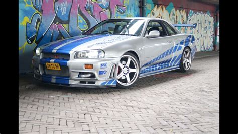 Download "The Fast and the Furious - Paul Walker driving a Nissan Skyline" Wallpaper ...