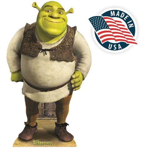 SHREK Mike Myers Ogre CARDBOARD CUTOUT Poster Standee Standup FREE ...