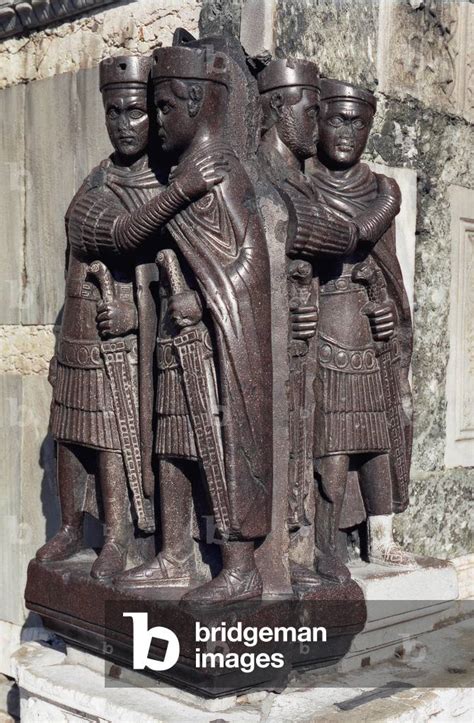 Image of The so-called “Tetrarchs” representing Constance, Maximian Hercules, Galere and ...