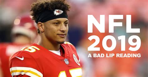 The 2019 Edition Of NFL ‘A Bad Lip Reading’ Is Here & It’s Hilarious ...