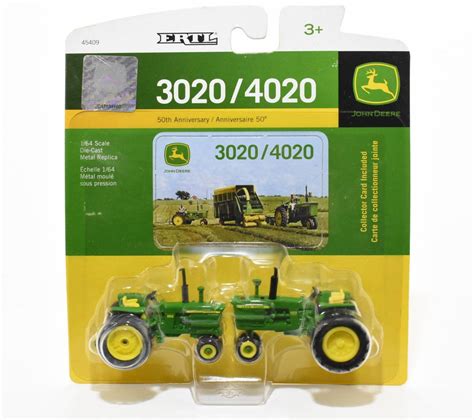 1/64 John Deere 3020 And 4020 2Wd Narrow Front Tractor Set - Daltons ...