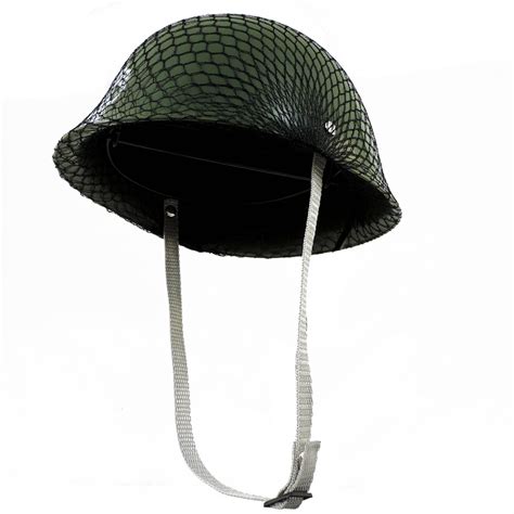 Childs Green Army Soldier Combat Costume Helmet