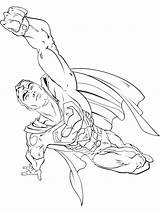 Superheroes coloring pages sketch template