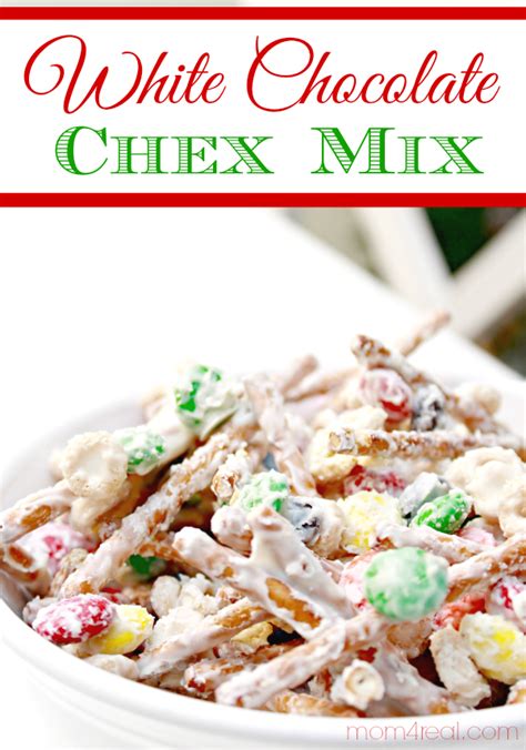 White Chocolate Chex Mix Recipe - Mom 4 Real