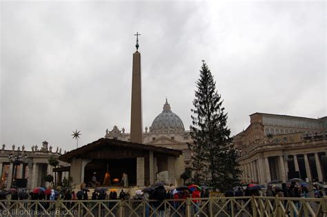 Nativity Scene and Christmas Tree at The Vatican - Lili on the Loose