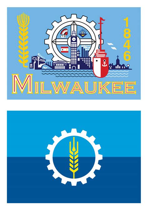 Milwaukee Flag by Paul J. Bartlett on Dribbble