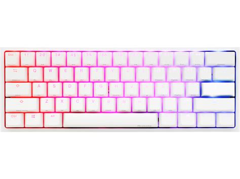 Ducky One 2 Mini RGB Gaming Tastatur (hvit) - Gaming tastatur - Komplett.no