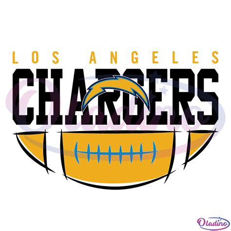 Los Angeles Chargers Football svg Digital File, Chargers svg