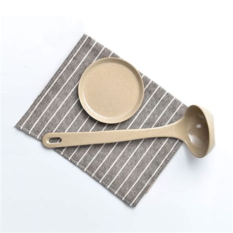 Kitchen Long Soup Spoon with Round Dish | Ladle holder, Food shop, Dishes