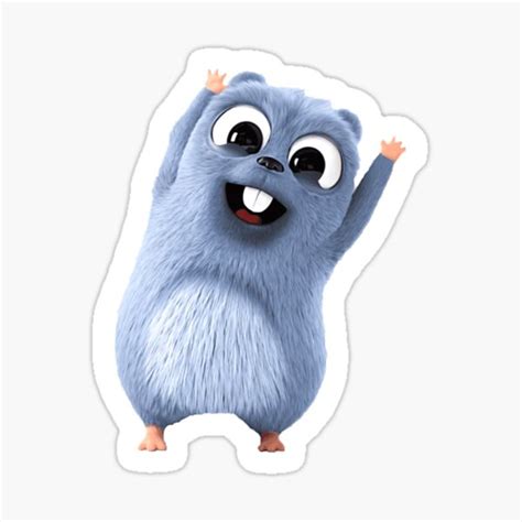 "Grizzy and the Lemmings cute" Sticker by SkyAfterDusk | Redbubble