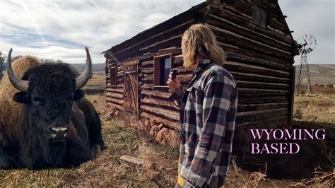 Bison Ranch Tour. Wyoming's finest bison farm? Visiting Falls Family Ranches in Lander WY. Part ...