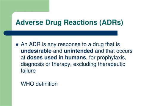 Adverse Drug Reaction