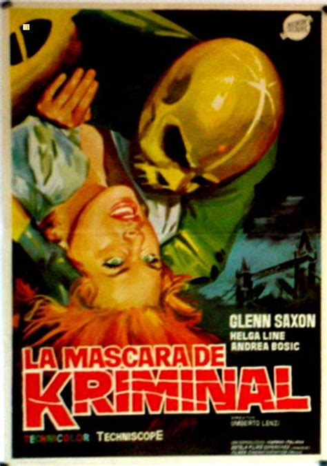 MASCARA DE KRIMINAL, LA - 1966Dir UMBERTO LENZICast: GLEN SAXONHELGA ...