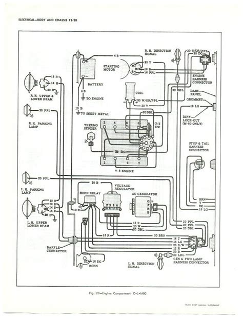 1970 Chevy Truck Wiring Harness Diagram