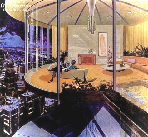 20 stunning space-age retro futuristic home concepts from the '60s - Click Americana ...