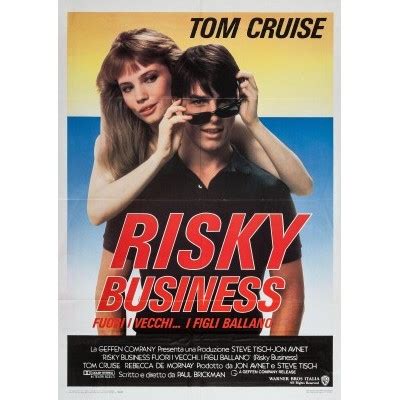 Risky Business Movie Poster #3 - Internet Movie Poster Awards Gallery