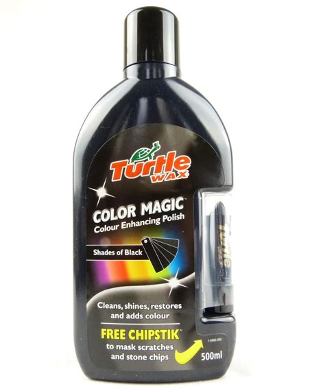 Turtle Wax Color Magic Car Polish Black 500ml with Chipstick | eBay