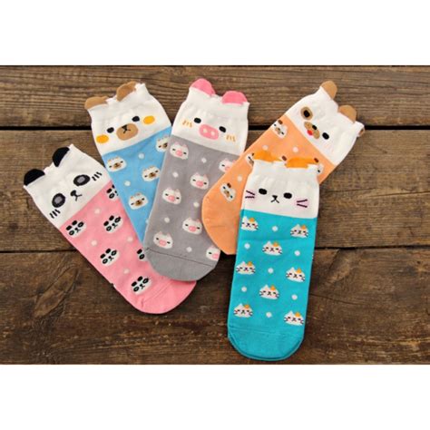 Animal Ear Socks