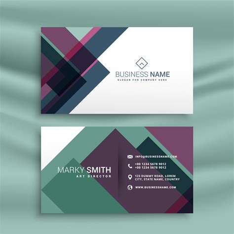 Powerpoint Business Card Template