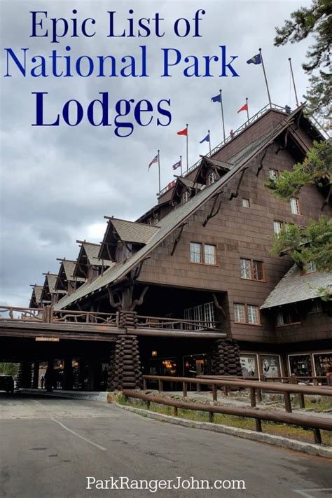 America's National Park Lodges, Hotels and Inns | Park Ranger John