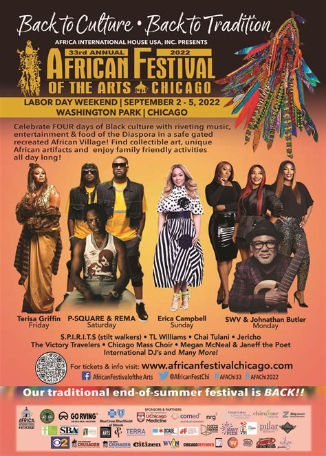 African Festival of the Arts Chicago - ChicagoCHEC