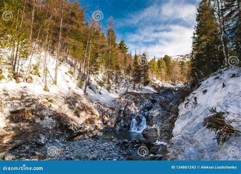 Thawed Snow of the Northern Urals Stock Image - Image of hike, travel: 134861243