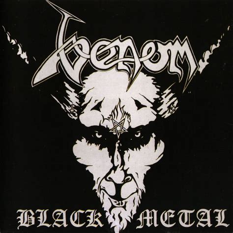 Carátula Frontal de Venom - Black Metal - Portada