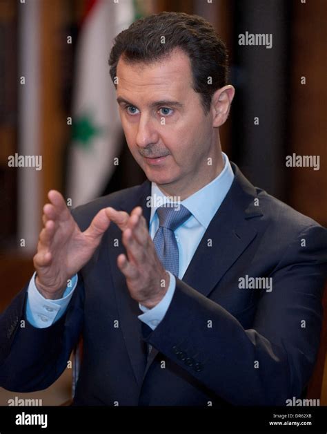 Al assad interview hi-res stock photography and images - Alamy