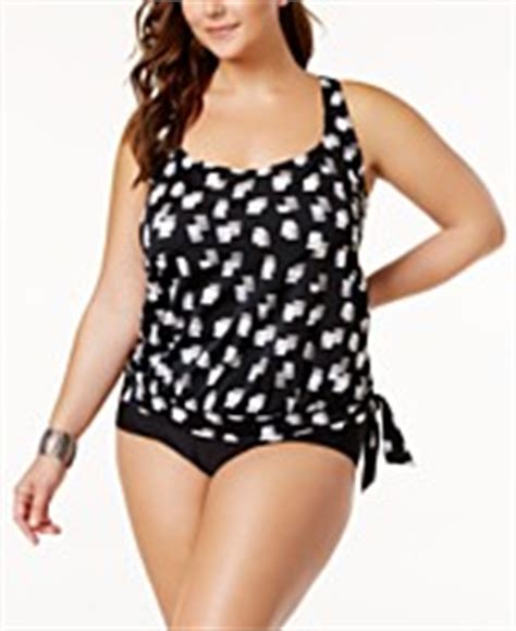 Plus Size Swimwear - Womens Plus Size Bathing & Swimsuits - Macy's