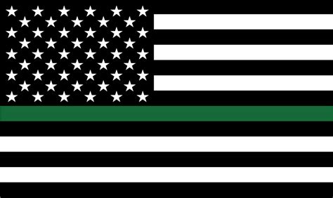 Thin Green Line Flag for Sale | Colonial Flag