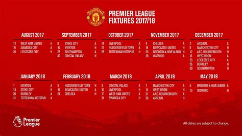 Manchester United Schedule 2024 - Letti Olympia