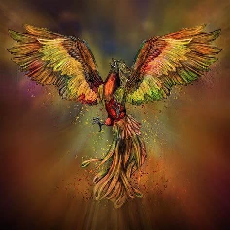 Phoenix Rising Digital Art by Lioudmila Perry | Fine Art America