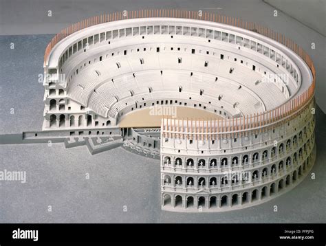 Cutaway of the colosseum hi-res stock photography and images - Alamy