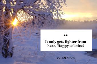 Happy Winter Solstice Greetings & Seasonal Quotes to Share | LoveToKnow