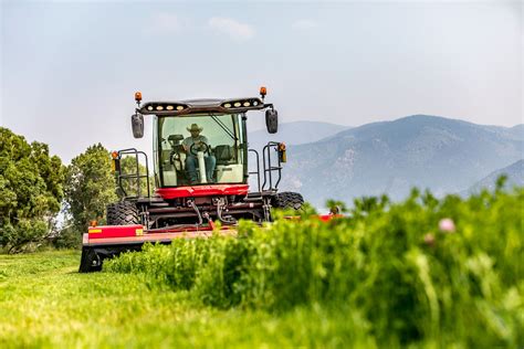 Hesston by Massey Ferguson Launches New Self-Propelled Windrower | AGCO