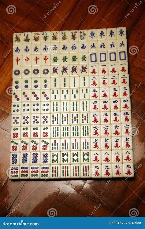 Mahjong Tiles Royalty Free Stock Photography - Image: 6015797