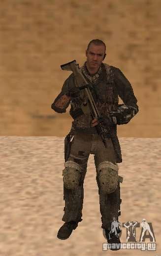 Yuri from Call of Duty Modern Warfare 3 for GTA San Andreas