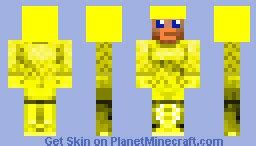 Halloween duck costume Minecraft Skin