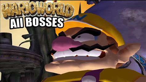 Wario World All Bosses - YouTube