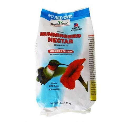 Homestead 4301 Hummingbird Nectar Sugar Concentrate Powder - Walmart.com - Walmart.com