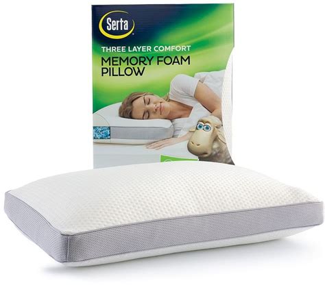 Serta Three Layer Comfort Memory Foam Pillow - ShopStyle Home