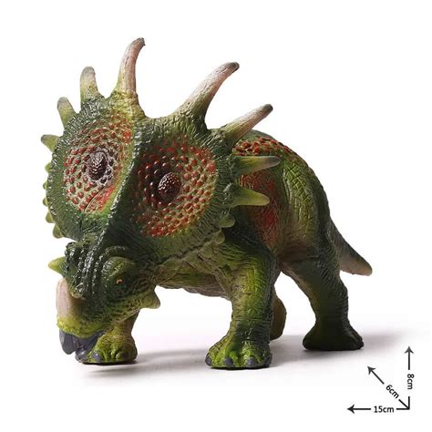 Jurassic World Dinosaur Figures Simulation Styracosaurus Models Solid ...